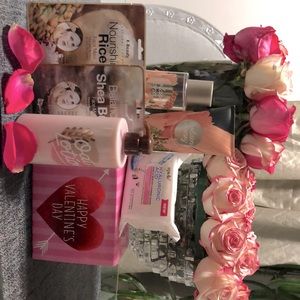 Pink victoria secret oat lotion bundle